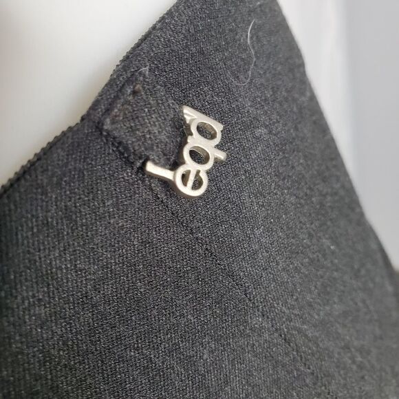 VINTAGE 90s black Equestrian Designs stretch bootcut riding pant S - Picture 7 of 10